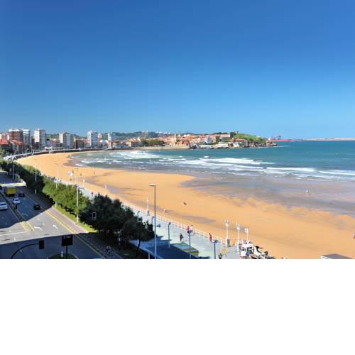 Apartamento playa Gijón