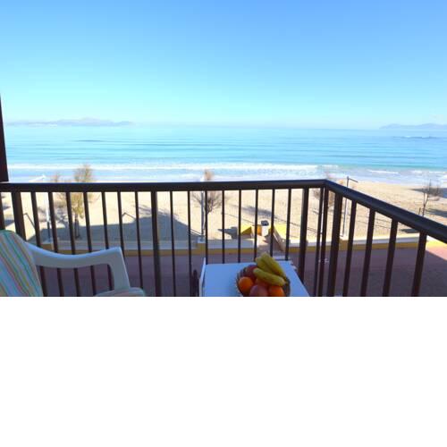 apartamento primera linea del mar Can Picafort