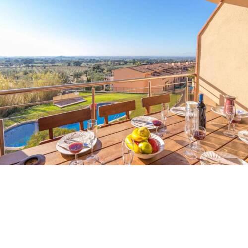 Apartamento Sun Village con vistas al Golfo de Rosas y a la Sierra Verdera