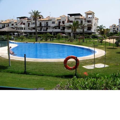 Apartamento VenAVera Playa Jardines de Nuevo Vera D2-0B Bajo Primera Línea WIFI