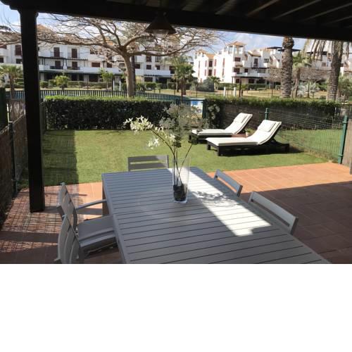 Apartamento VenAVera Playa Jardines de Nuevo Vera D4-0C Bajo Primera Línea WIFI