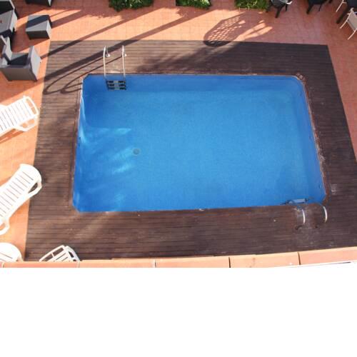 Apartamentos con piscina y bbq