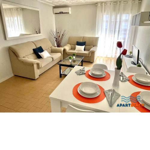 ApartBeach LAS PALMERAS Climatizado Junto Playa