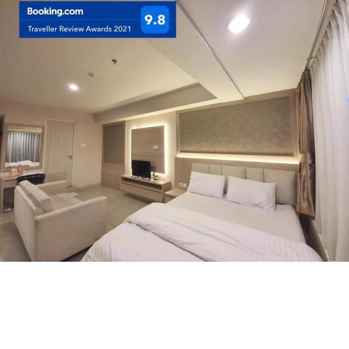 Apartemen Grand Kamala Lagoon Studio By Bonzela Property