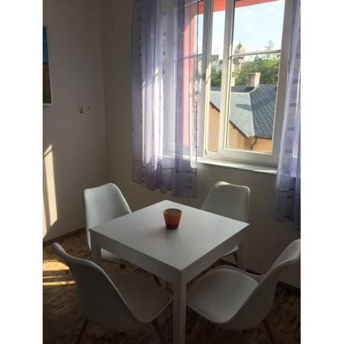 apartmán s výhledem na hrad Loket