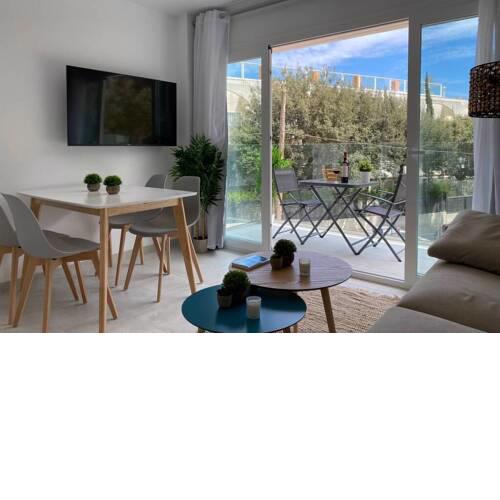 APARTMENT 1B WITH POOL , 150 METERS CANYAMEL BEACH
