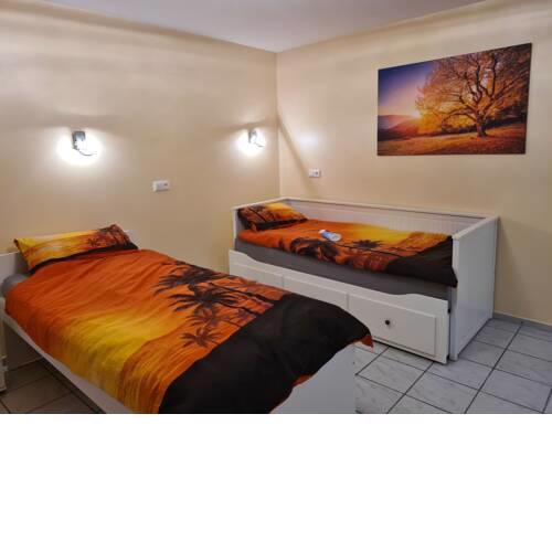 Apartment 5 mit 7 einzelnen Betten