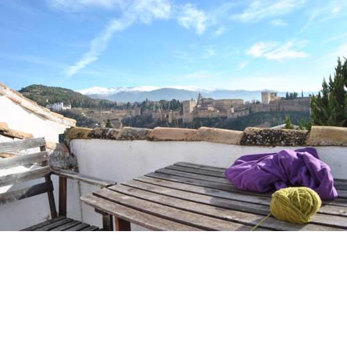 Apartment Albayzin, View to Alhambra