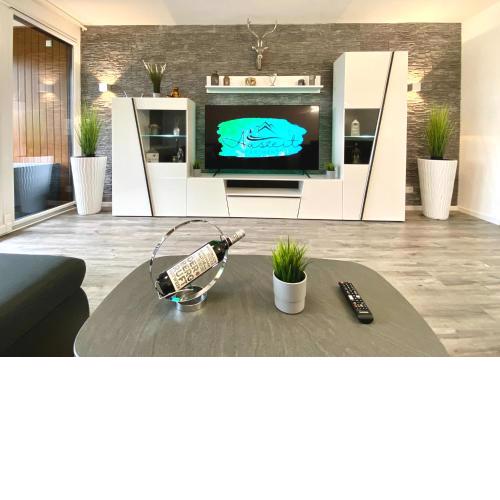 Apartment Bellevue mit Indoor-Pool, Sauna und Tennisplatz