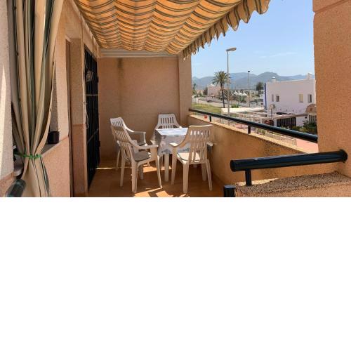 Apartment by the sea, with swimming pool, near Pto de Mazarron