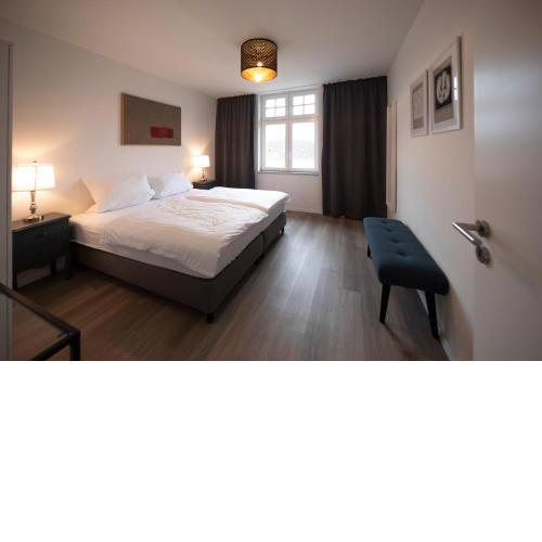 Apartment direkt am Hafen - mit UHD TV und Netflix