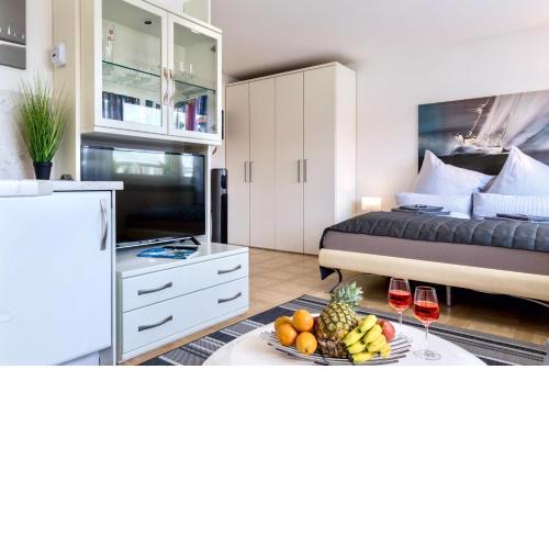 Apartment Downtown im City Tower im Herzen der Innenstadt und am Hafen
