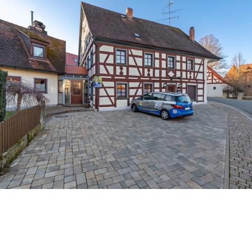 Apartment in an historic half-timbered house in Franconian Switzerland