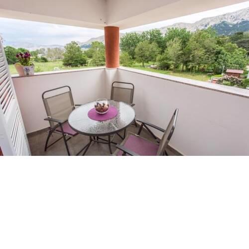 Apartment in Baška with Balcony, Air condition, WIFI (4684-3)