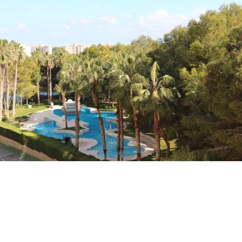 Apartment in Campoamor overlooking the swimming pool