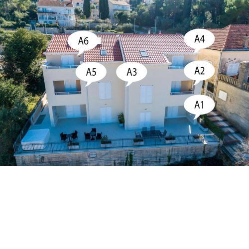 Apartment in Cavtat with sea view, balcony, air conditioning, WiFi 4979-6