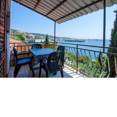 Apartment in Trogir with sea view, balcony, air conditioning, W-LAN 5055-2