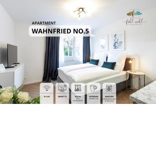 Apartment Wahnfried No5 - Cityapartment mit Duschbad