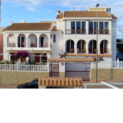 Apartment with 3 bedrooms in Mazarron with wonderful sea view shared pool furnished terrace