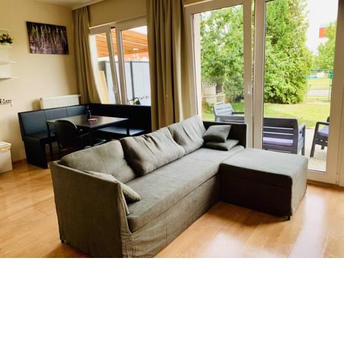 Apartment with garden near Aquapark