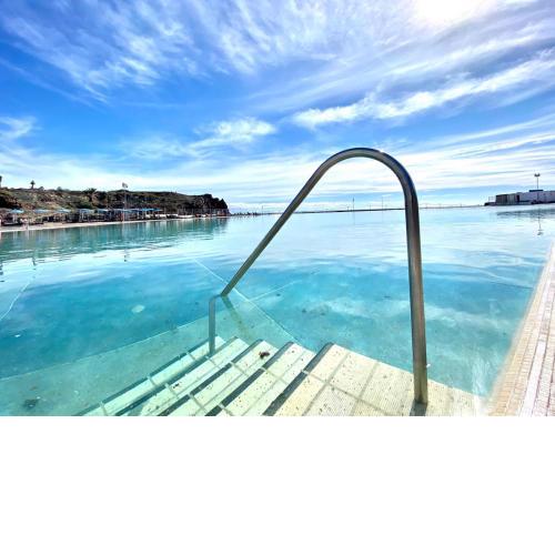 Apartment with Pool,Wifi near the beach in Costa del Silencio