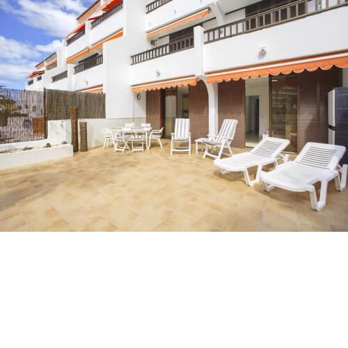 Apartment with sea view in Playa de Las Americas