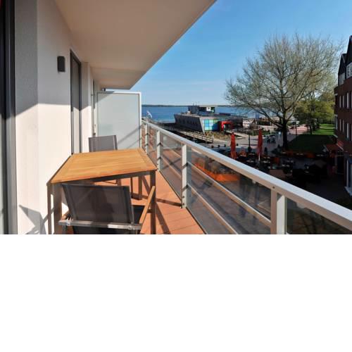 Apartmenthaus Hafenspitze  Ap. 15 "Sturmmöwe", Blickrichtung Strand / Offenes Meer - [#14797]