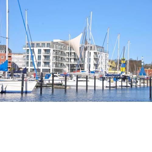 Apartmenthaus Hafenspitze  Ap. 16 "Seetaucher", Blickrichtung Strand/Offenes Meer - [#14798]