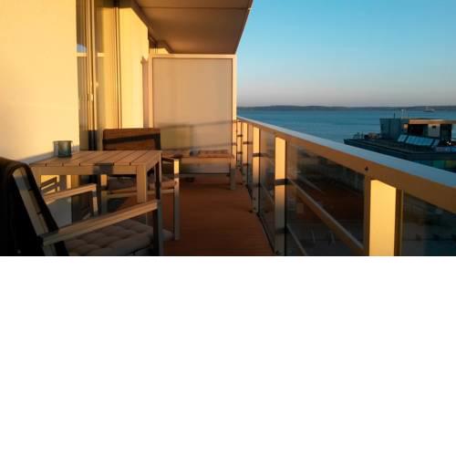 Apartmenthaus Hafenspitze  Ap. 26 "Strandgut", Blickrichtung Strand/Offenes Meer - [#14810]