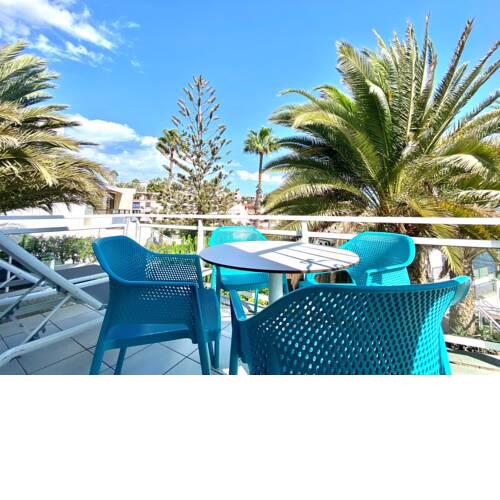Apartmento con un dormitorio, Wifi, pool, parcial vista al mar, Playa del Aguila