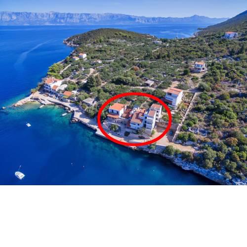 Apartments by the sea Cove Pokrivenik, Hvar - 5231