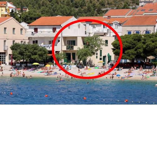 Apartments by the sea Drvenik Donja vala, Makarska - 502