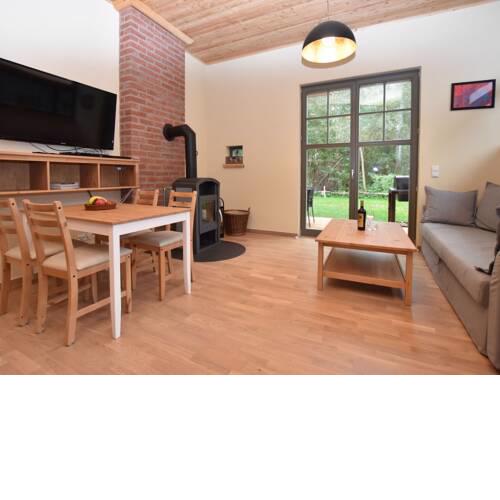 Apartments sun and moon with fireplace, terrace and garden