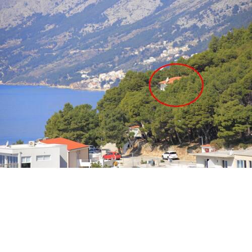 Apartments with a parking space Brela, Makarska - 17281