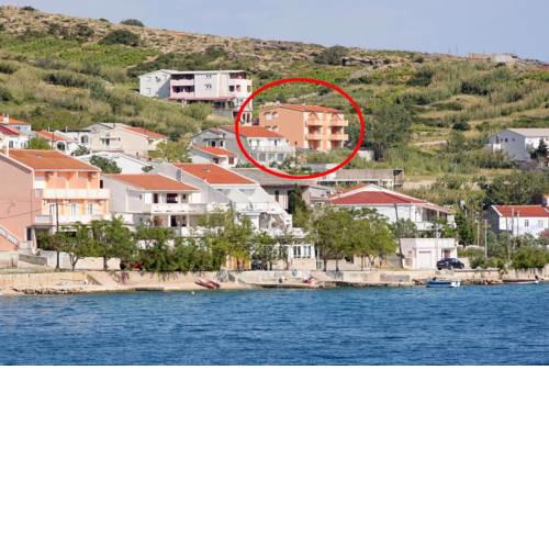 Apartments with a parking space Metajna, Pag - 4115