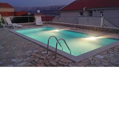 Apartments with a swimming pool Zubovici, Pag - 9365