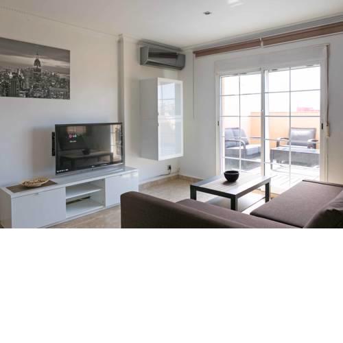 ApartUP Malvarrosa Attic Beach