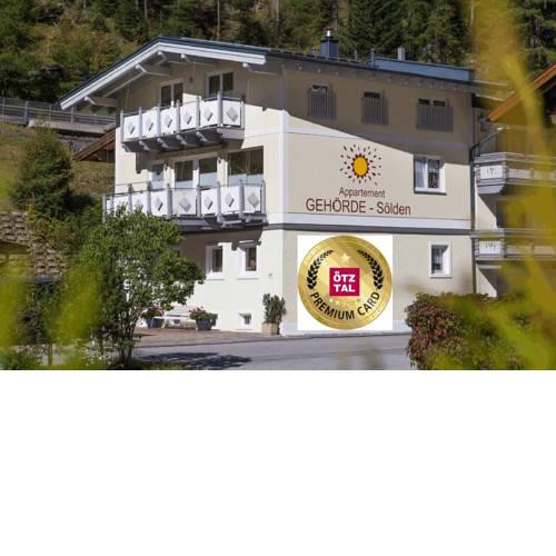 Appartement Gehörde-Sölden
