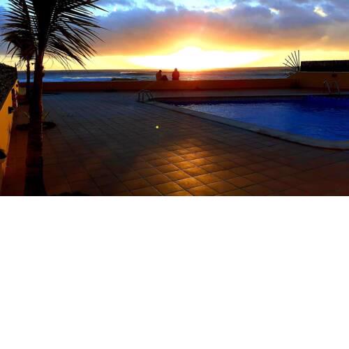 Appartement Lona, El Cieno mit Pool direkt am Meer
