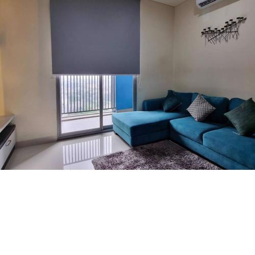 Apt Pejaten Park Residence 2 BR Grey dgn Netflix, Bathub, Pool