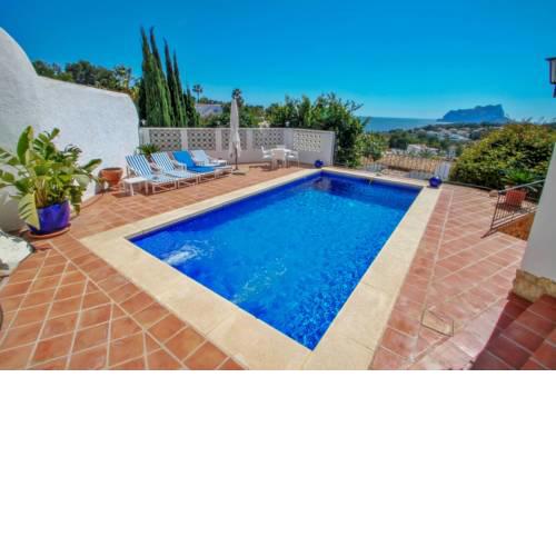 Argentario-4 - sea view villa with private pool in Benissa