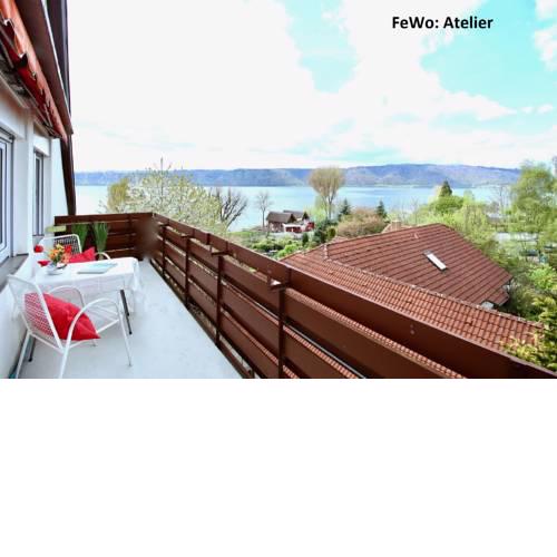 Atelierwohnung mit Seeblick