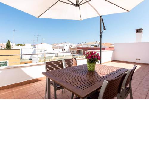 Atico Centro Ciutadella Con Piscina