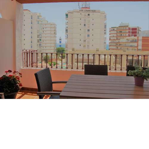 Ático cerca de la playa, Aire, Wifi, piscina, Parking