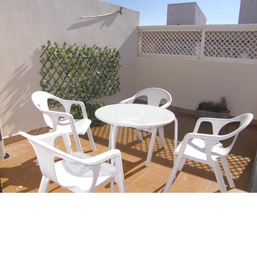 Ático con terraza en la Jota