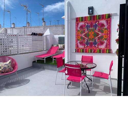 Ático la buganvilla con terraza