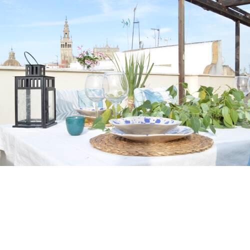 Ático-lujo con terraza, parking y vistas a Giralda