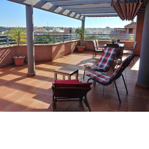ÁTICO TERRAZA 65m. Playa, piscina, A/C, Wifi