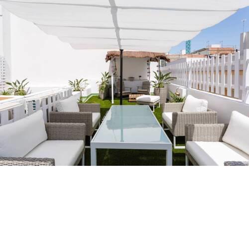 Ático Terraza Cadiz Playa Caleta Beach House
