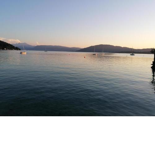 Attersee Studio-Apartment mit Eigen-Garten und unverbautem Seeblick